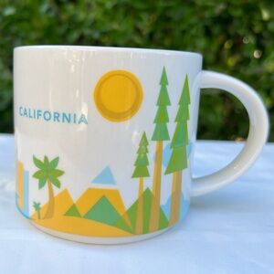 Starbucks California “You Are Here Collection” Stackable 14oz Mug Scenic 2013